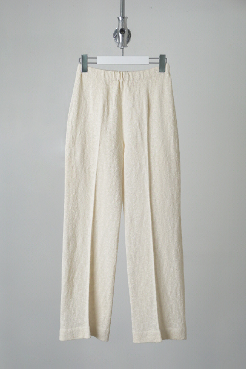 japan vintage texture knitting pants
