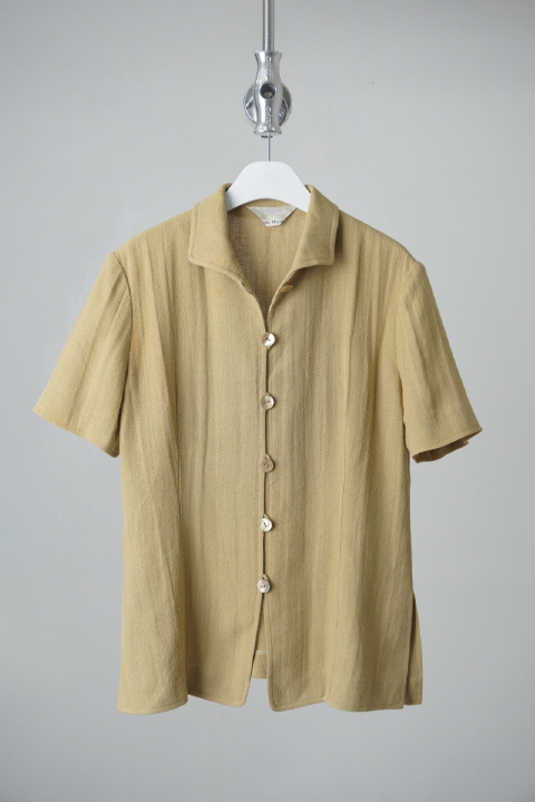 vintage MON GRE  Linen100% jacket (ltaly fabric)